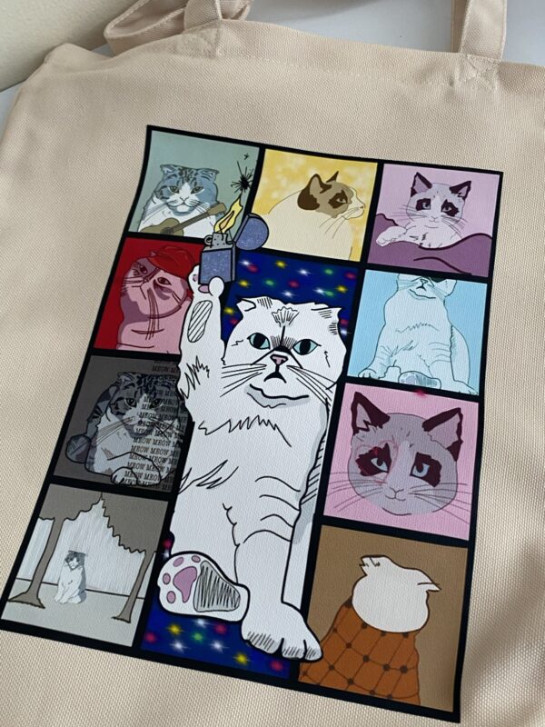 Tote Bag Taylor Swift Karma is a Cat