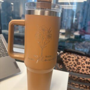 Solo Grabado a Láser en Vasos Acero Inoxidable (tu traes tu vaso)