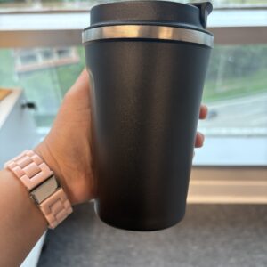 Vaso acero para Café grabado a láser