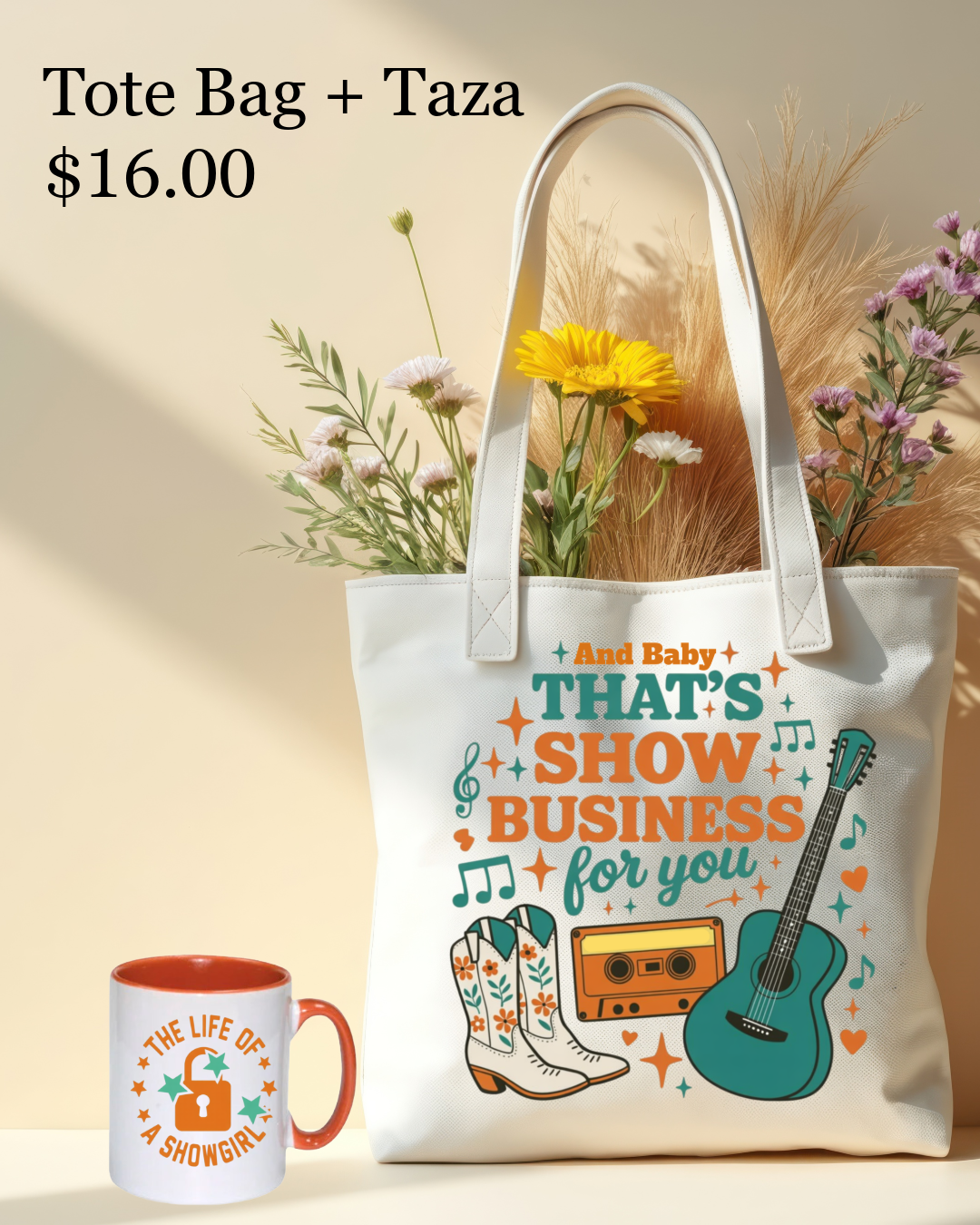 Taza + Tote Bag personalizada