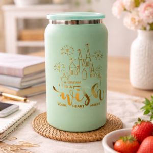 Vaso acero Disney Grabado Laser